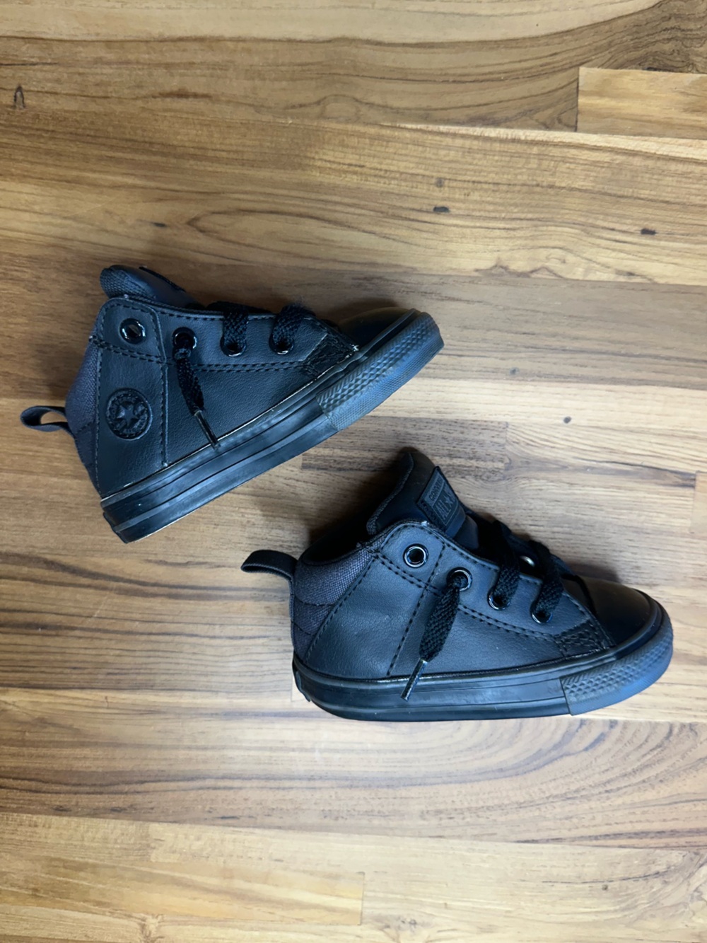Converse Black High-Top Baby & Walker Sneakers